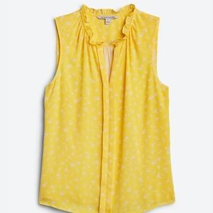 41 HAWTHORN Orlee Mixed Material Sleeveless Top
